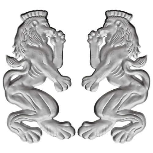 LEONES ESTAMPADOS (PAR)