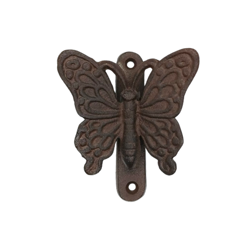 TOCADOR DE PUERTA DE MARIPOSA VINTAGE