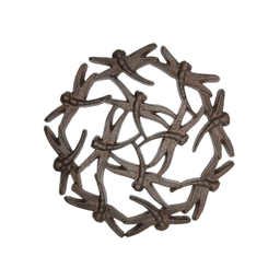 [LA596] ADORNO DE PARED DE LIBELULAS VINTAGE