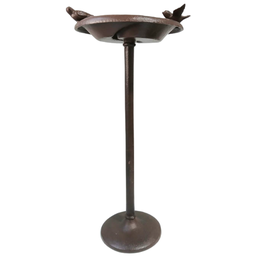 [LA1293] BEBEDERO DE 2 AVES VINTAGE