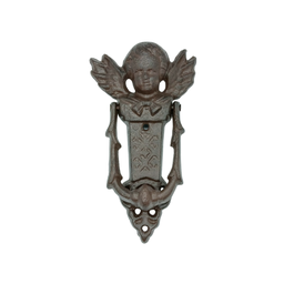 [LA255] TOCADOR DE PUERTA DE ÁNGEL VINTAGE